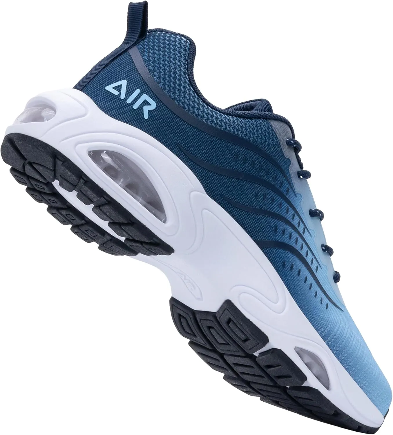 Quseek Mens Running Shoes Athletic Tennis Sneakers Air Arch Support Non Slip Lightweight Breathable for Gym Jogging Walking Sports Size 7-13