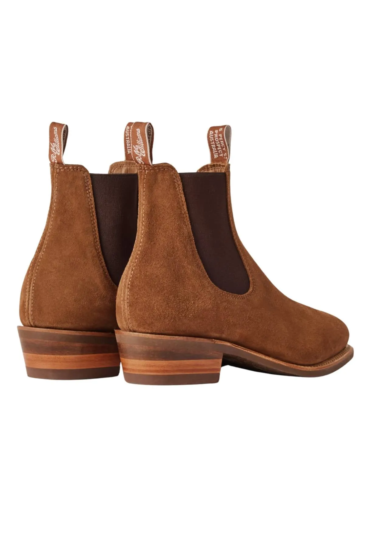 RM Williams Comfort Suede Lady Yearling Rubber Sole Boot