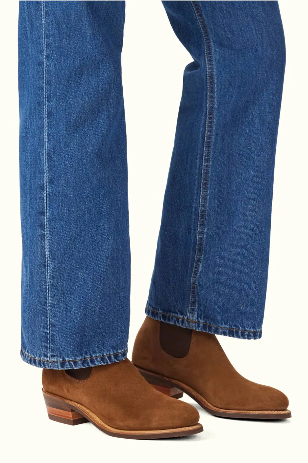 RM Williams Comfort Suede Lady Yearling Rubber Sole Boot