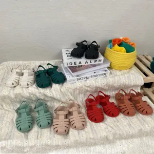 Rome Retro Summer Jelly Sandals