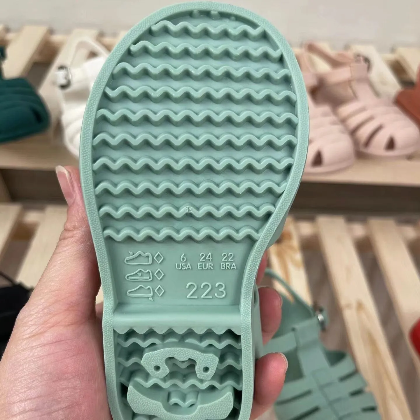 Rome Retro Summer Jelly Sandals