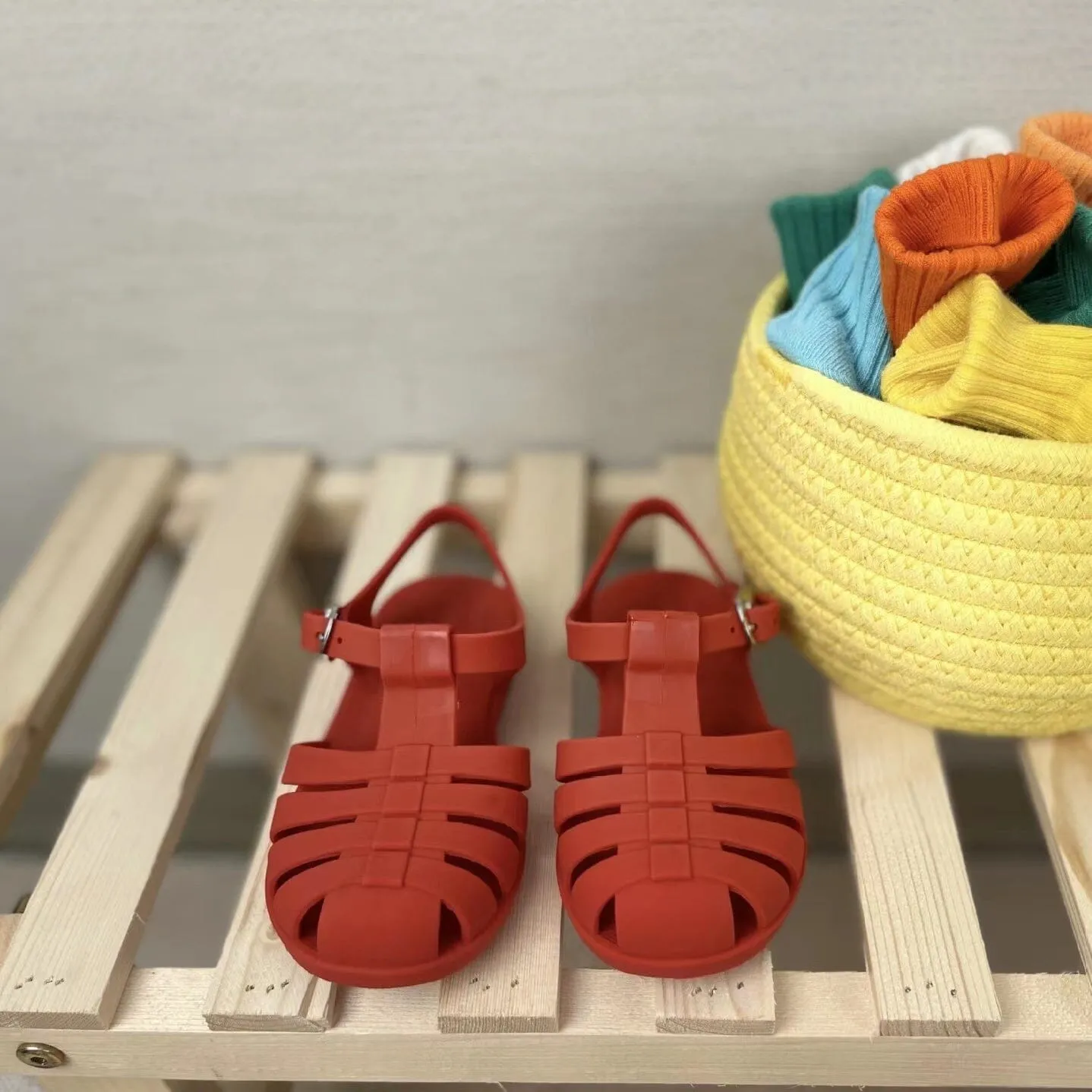 Rome Retro Summer Jelly Sandals