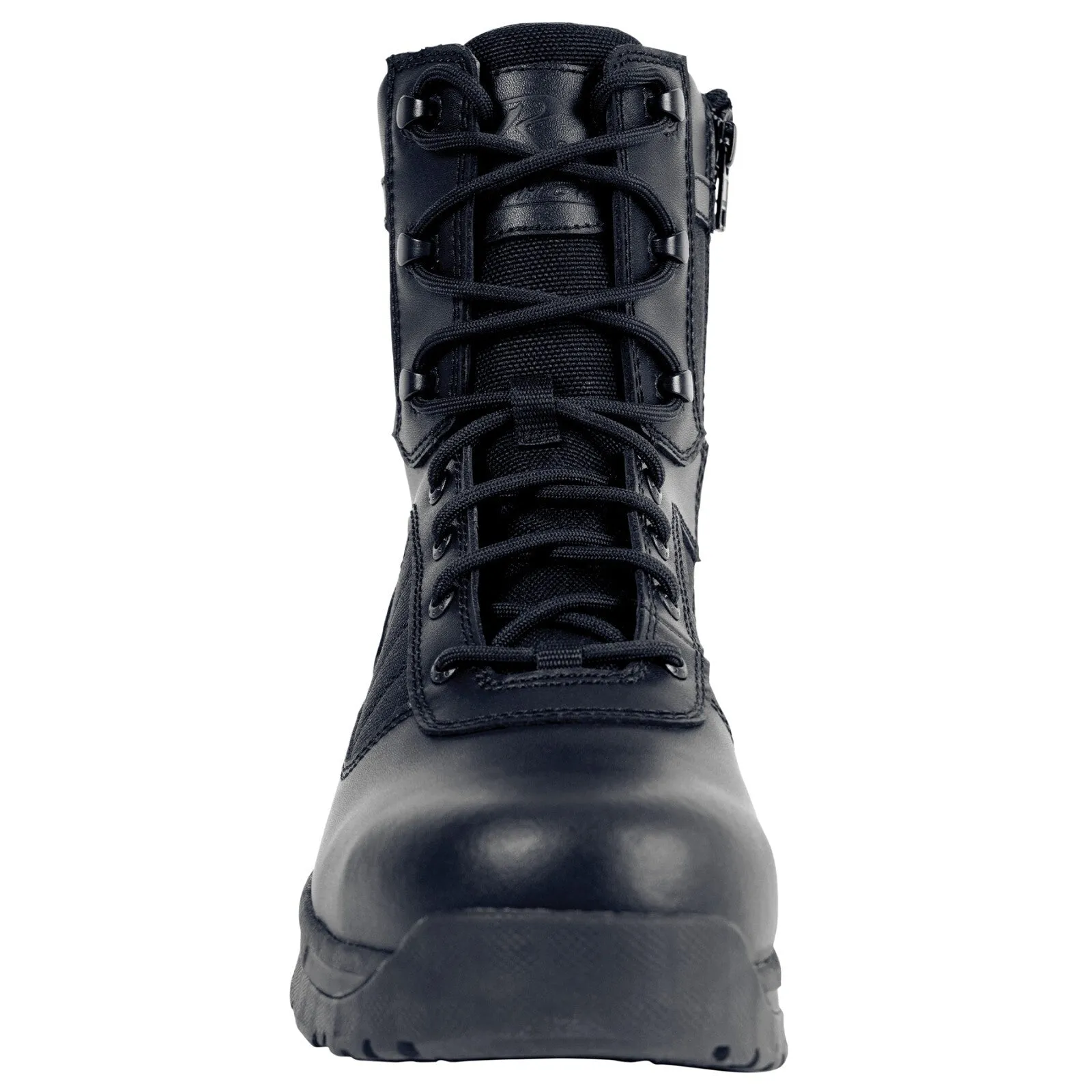 Rothco Guardian 8 Inch Black Tactical Boot With Side Zipper EMT/Law Enforcement