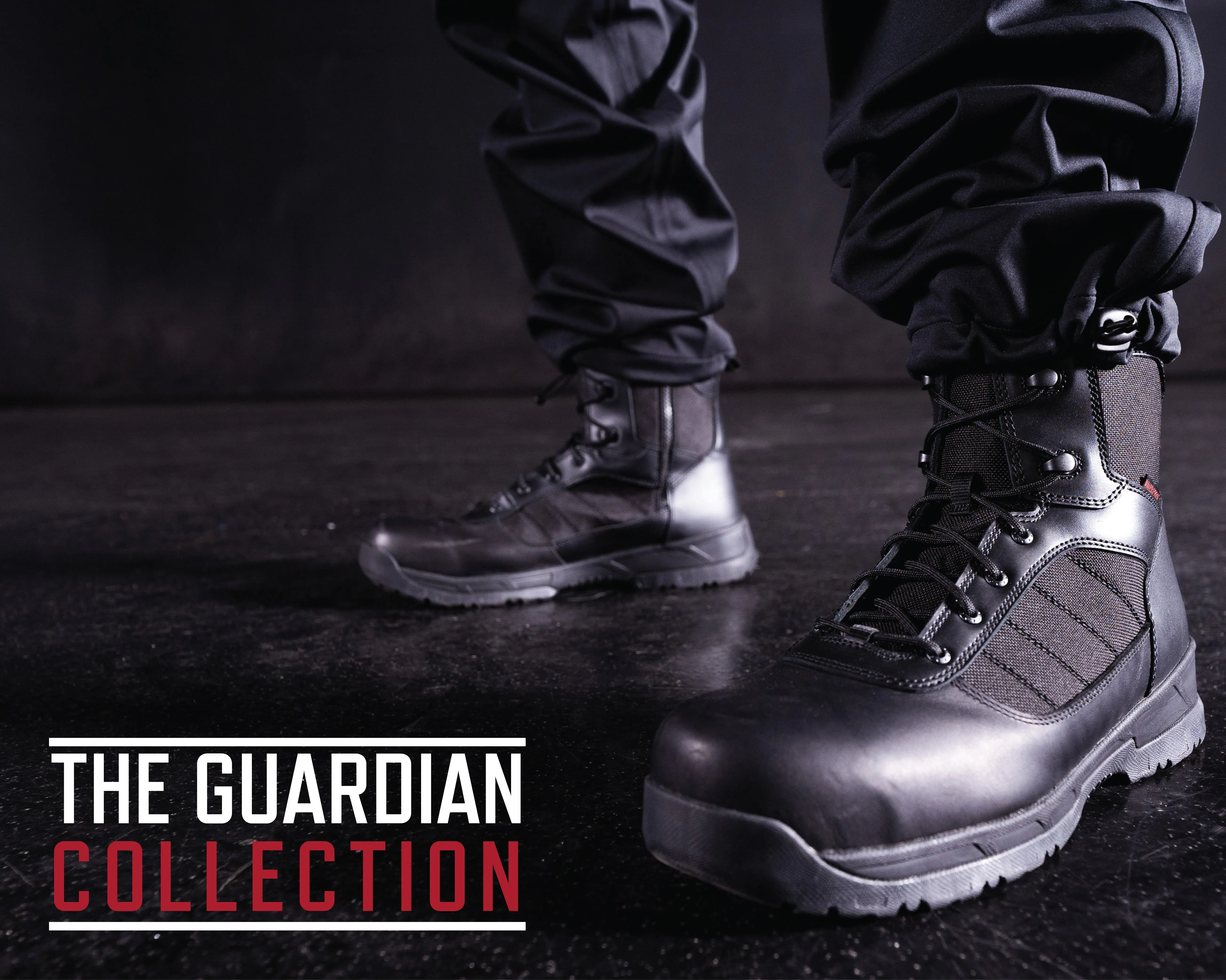 Rothco Guardian 8 Inch Black Tactical Boot With Side Zipper EMT/Law Enforcement