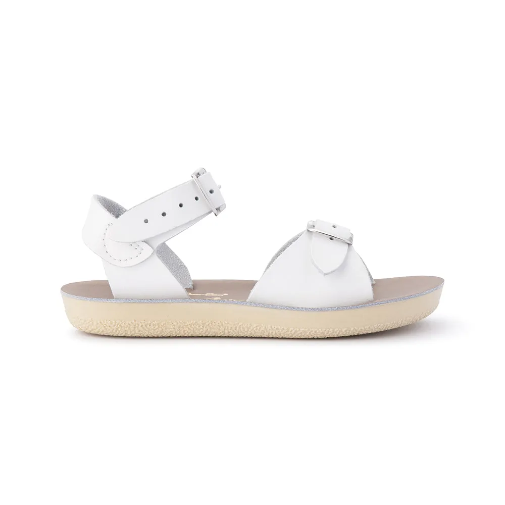 Saltwater Sandals Sun San Surfer - White