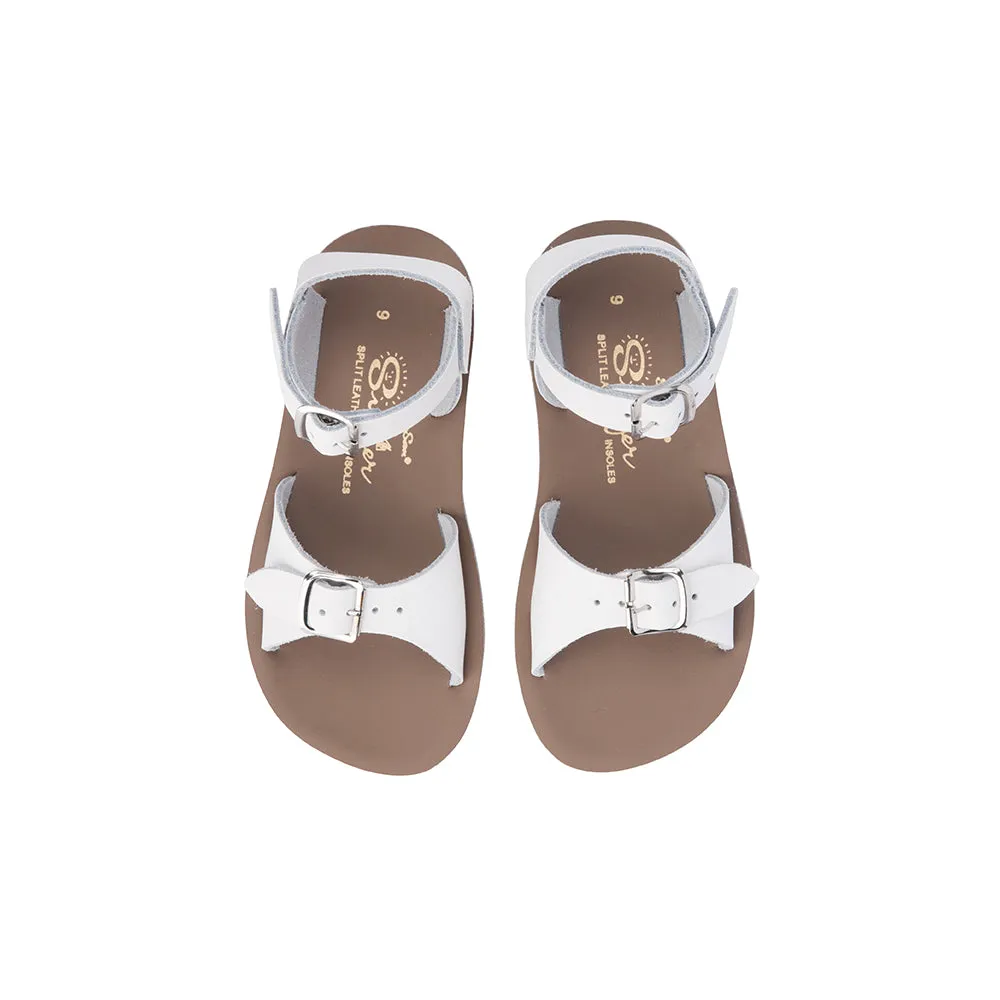 Saltwater Sandals Sun San Surfer - White