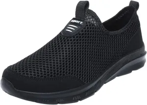 Slip On Shoes for Men - Casual Comfortable Athletic Tennis Walking Sneakers for Men with Memory Foam Mens Shoes
