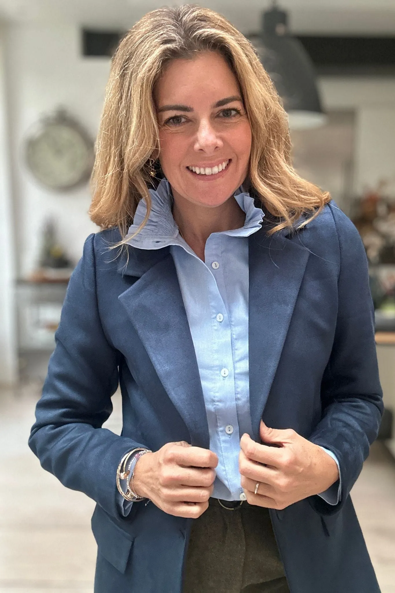 Suede Blazer