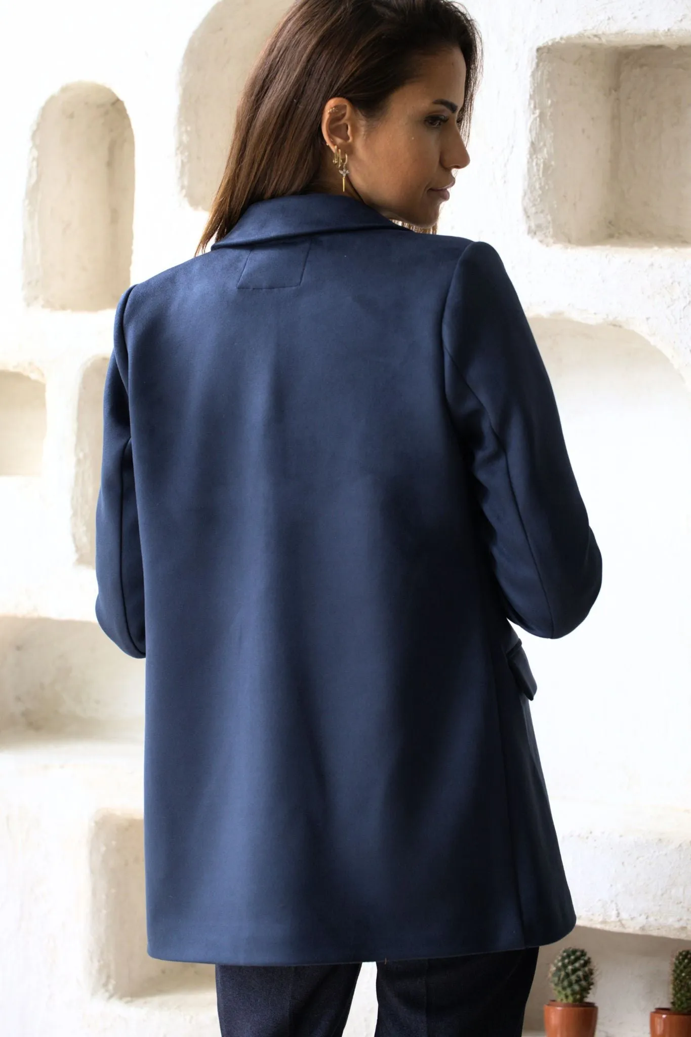Suede Blazer