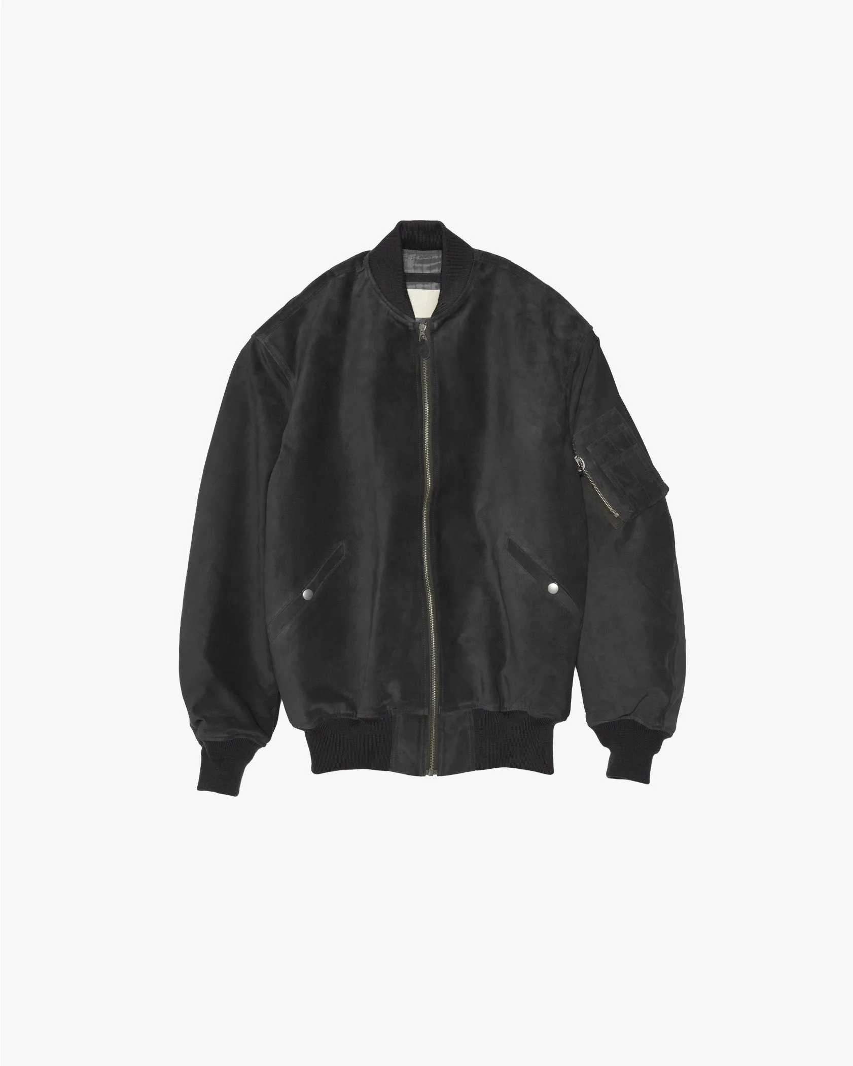 SUEDE BOMBER JACKET