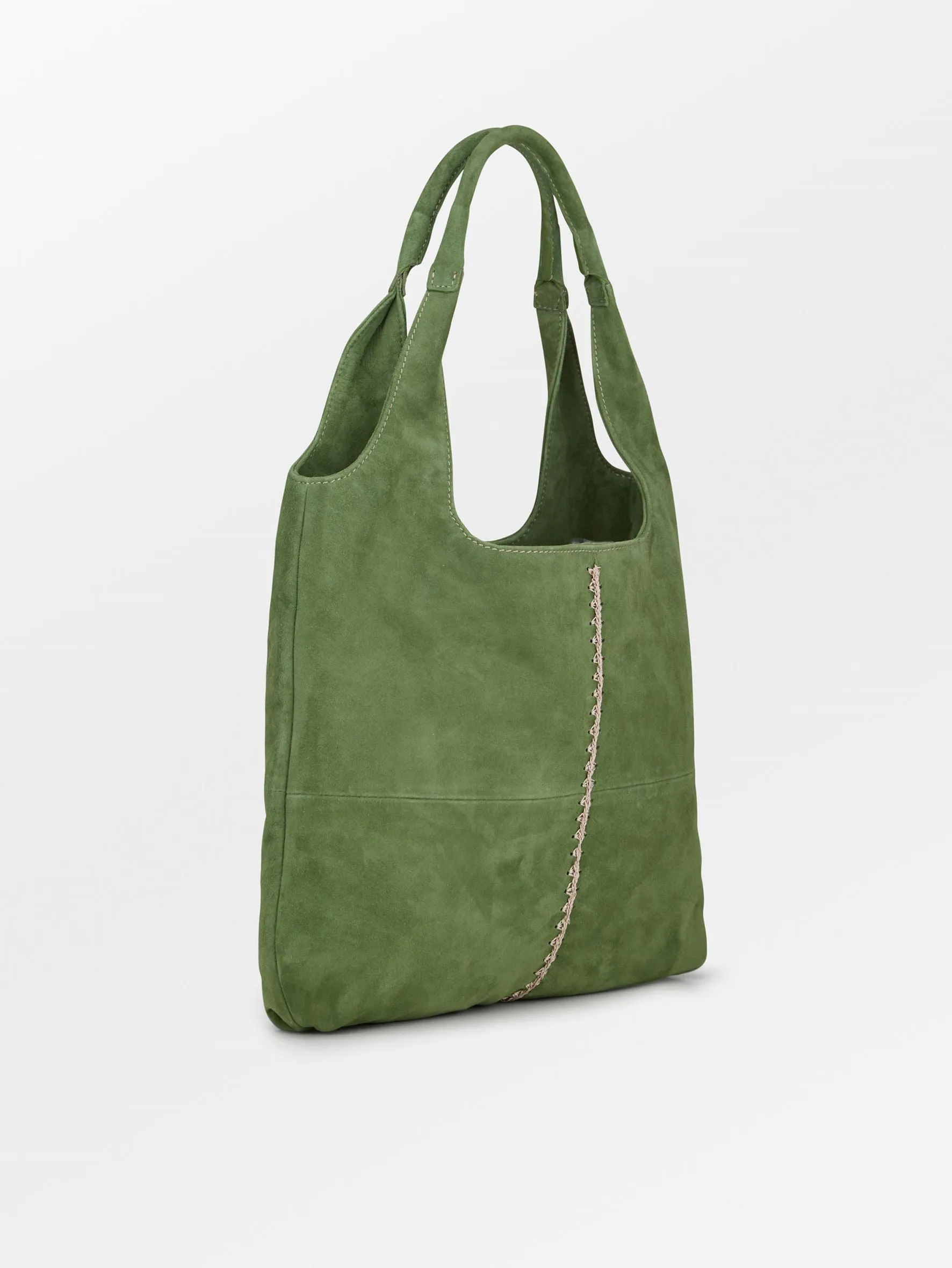 Suede Clea Crochet Bag