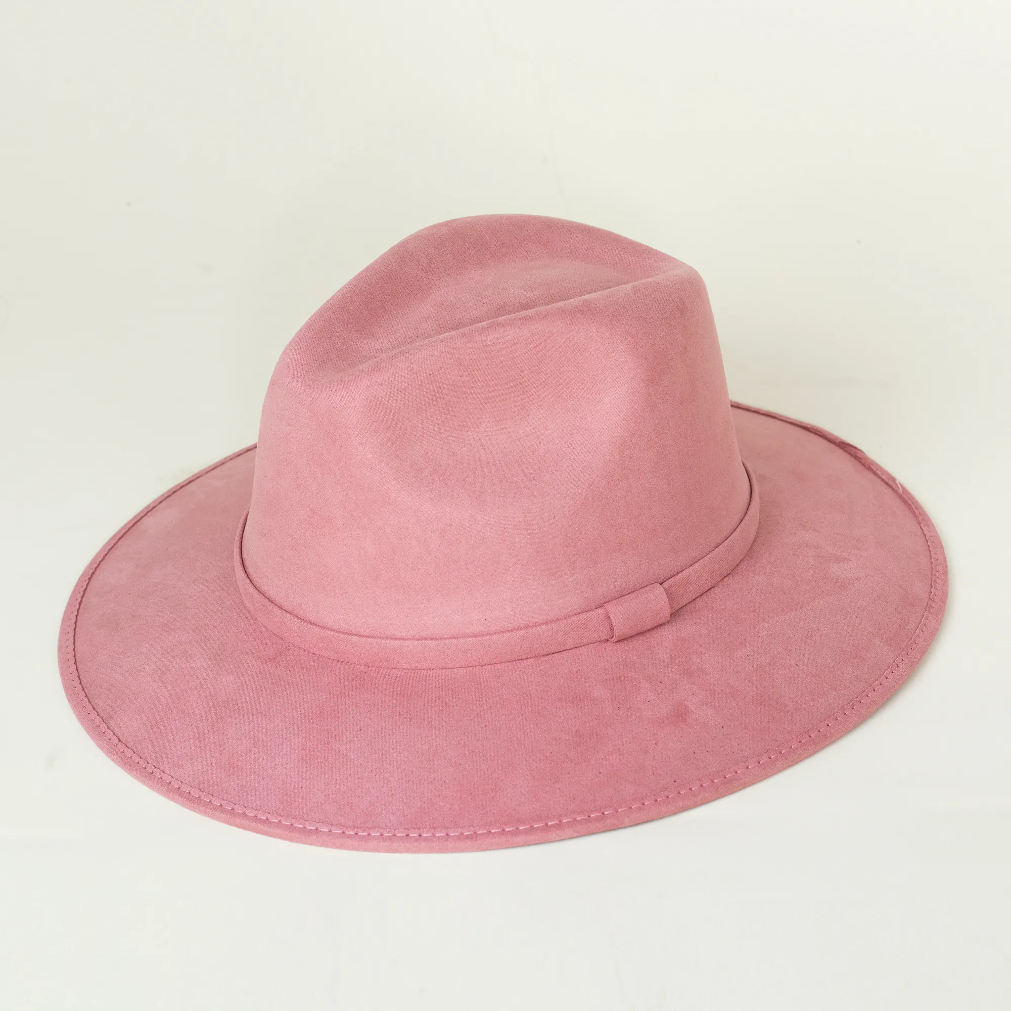 Suede Fedora Hat