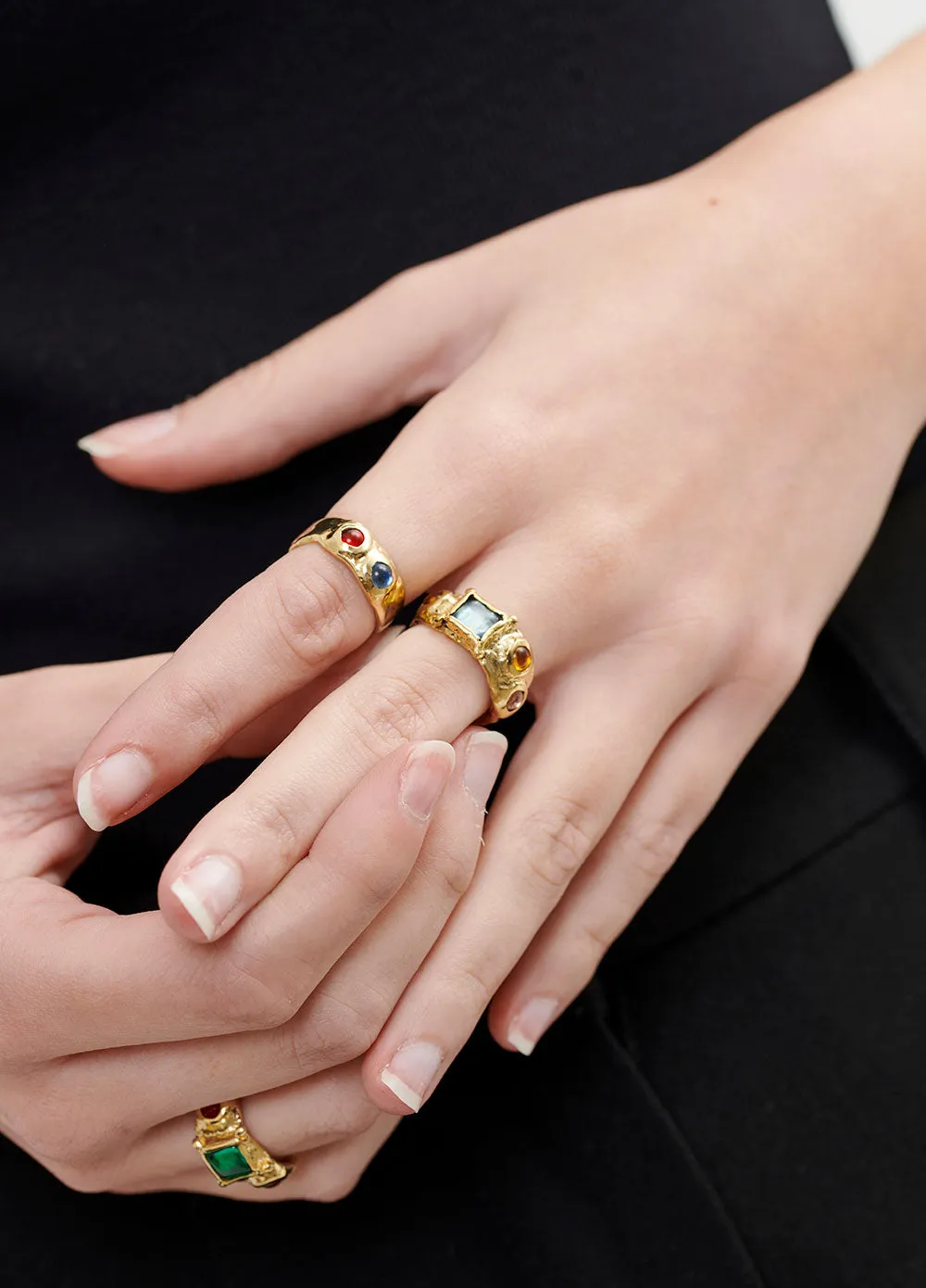 Suede Ring