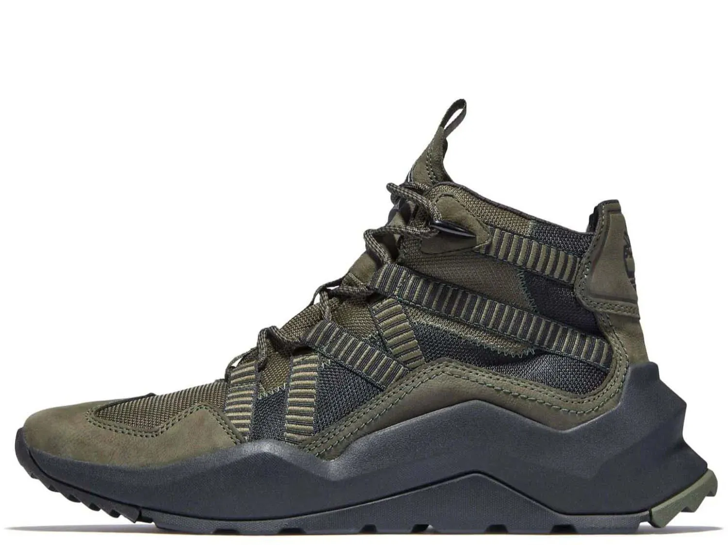 Timberland Men's Madbury Mid Hiker - Dark Green Nubuck