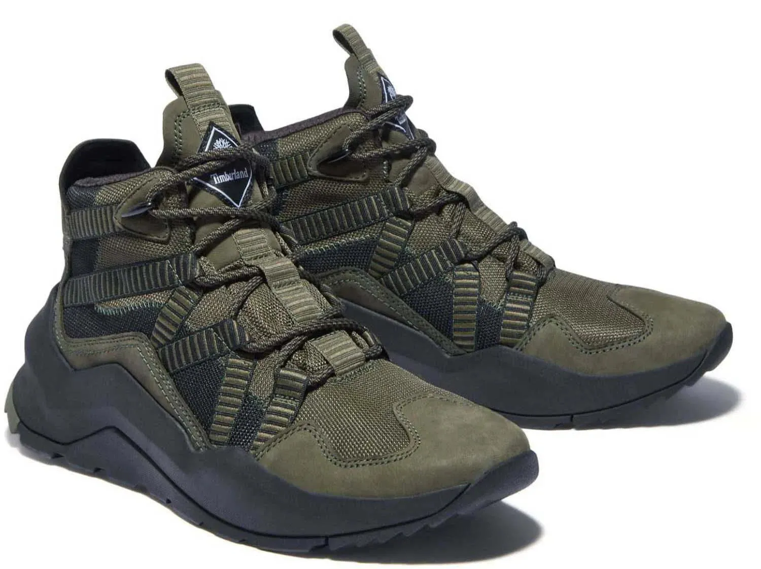 Timberland Men's Madbury Mid Hiker - Dark Green Nubuck