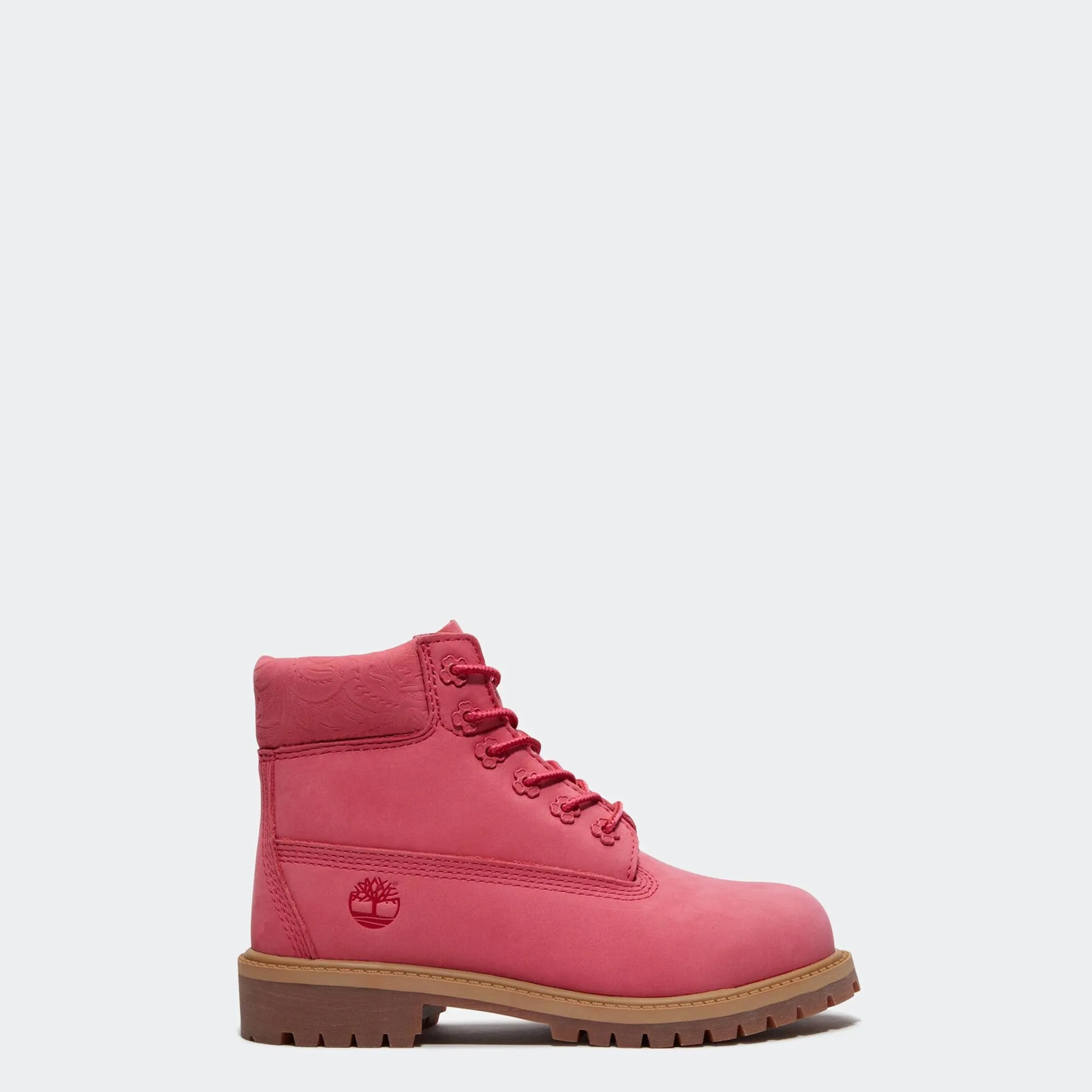Toddler Timberland Premium 6-Inch Waterproof Boots Bright Pink Nubuck