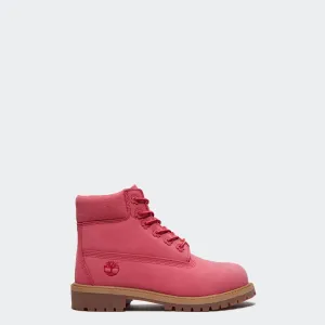 Toddler Timberland Premium 6-Inch Waterproof Boots Bright Pink Nubuck