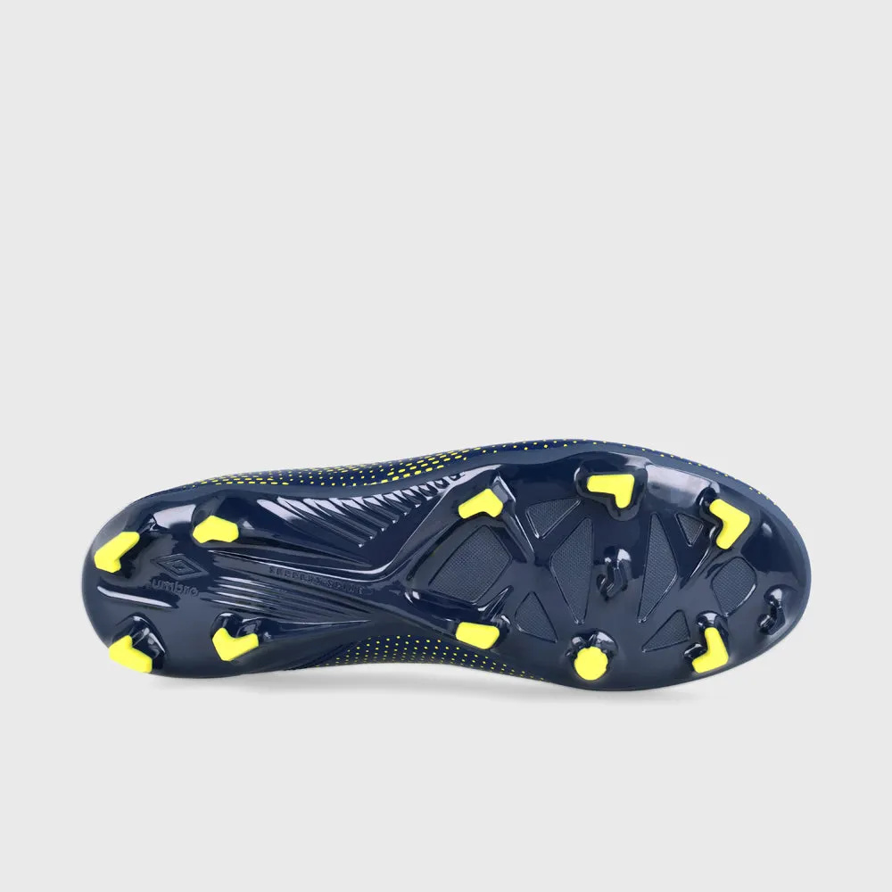 Umbro Mens Velocita Matrix League Fg Football Navy/yellow _ 182268 _ Navy