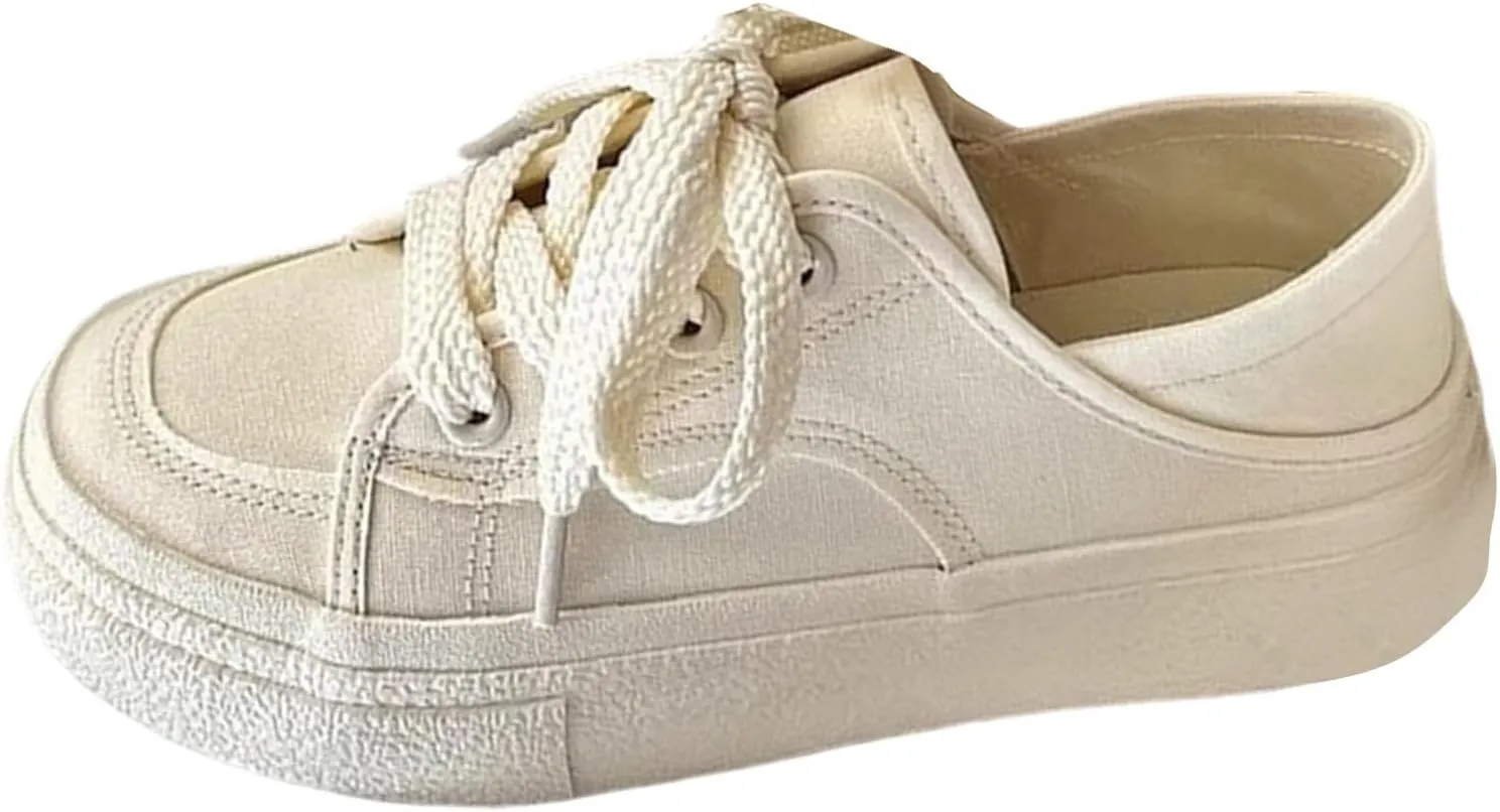 Women Gym Shoes Fashion Thick Sole Casual Sneakers Non Slip Comfortable Walking Athletic Shoes Slip On Tennis Shoes