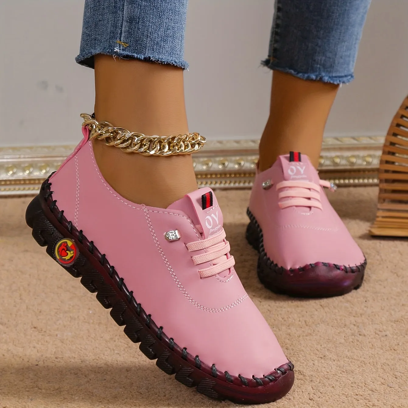 Women's Flat Sneakers | Casual Comfortable Shoes