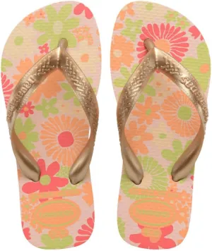 Womens Havaians Slim Paisage Toe Post Sandals Lightweight Flip Flops