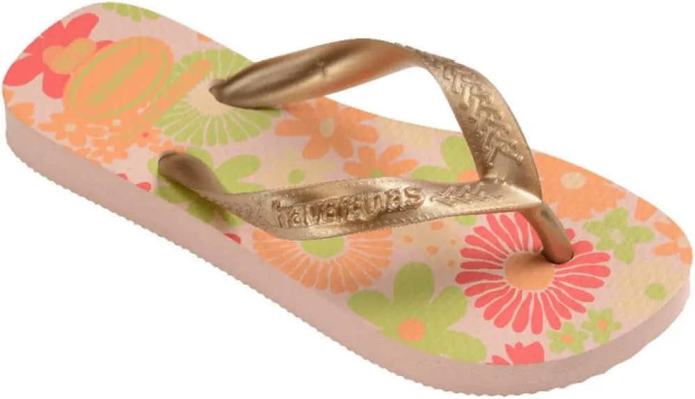 Womens Havaians Slim Paisage Toe Post Sandals Lightweight Flip Flops