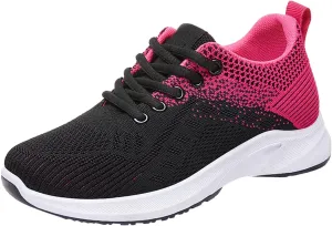 Women's Orthopedic Shoes Comfortable Platform Wide Width Toe Box Sneakers Arch Support Walking Running Shoes