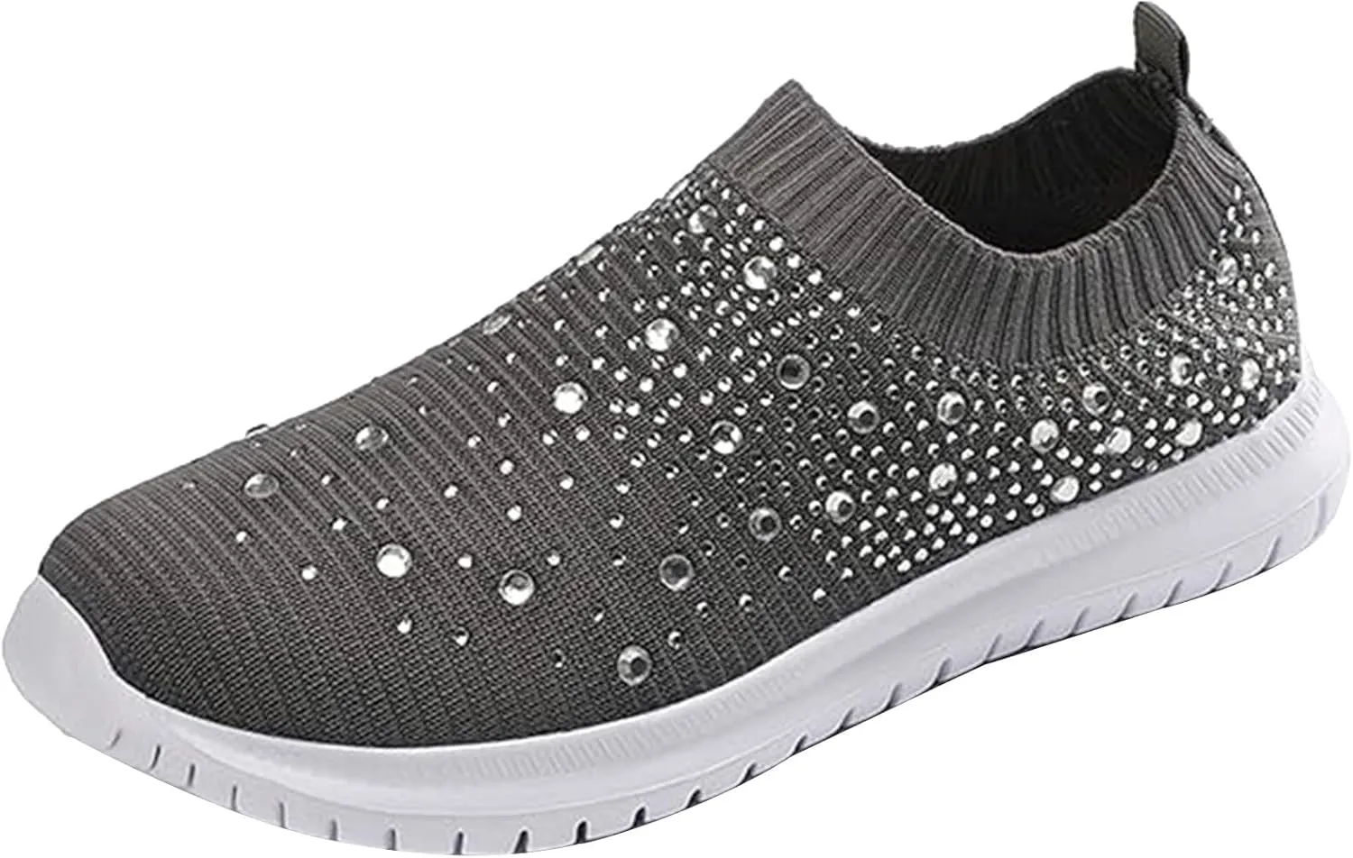 Women's Shoes Sneakers Comfortable Lightweiht Slip On Athletic Shoes Casual Fashion Non Slip Walking Workout Shoes