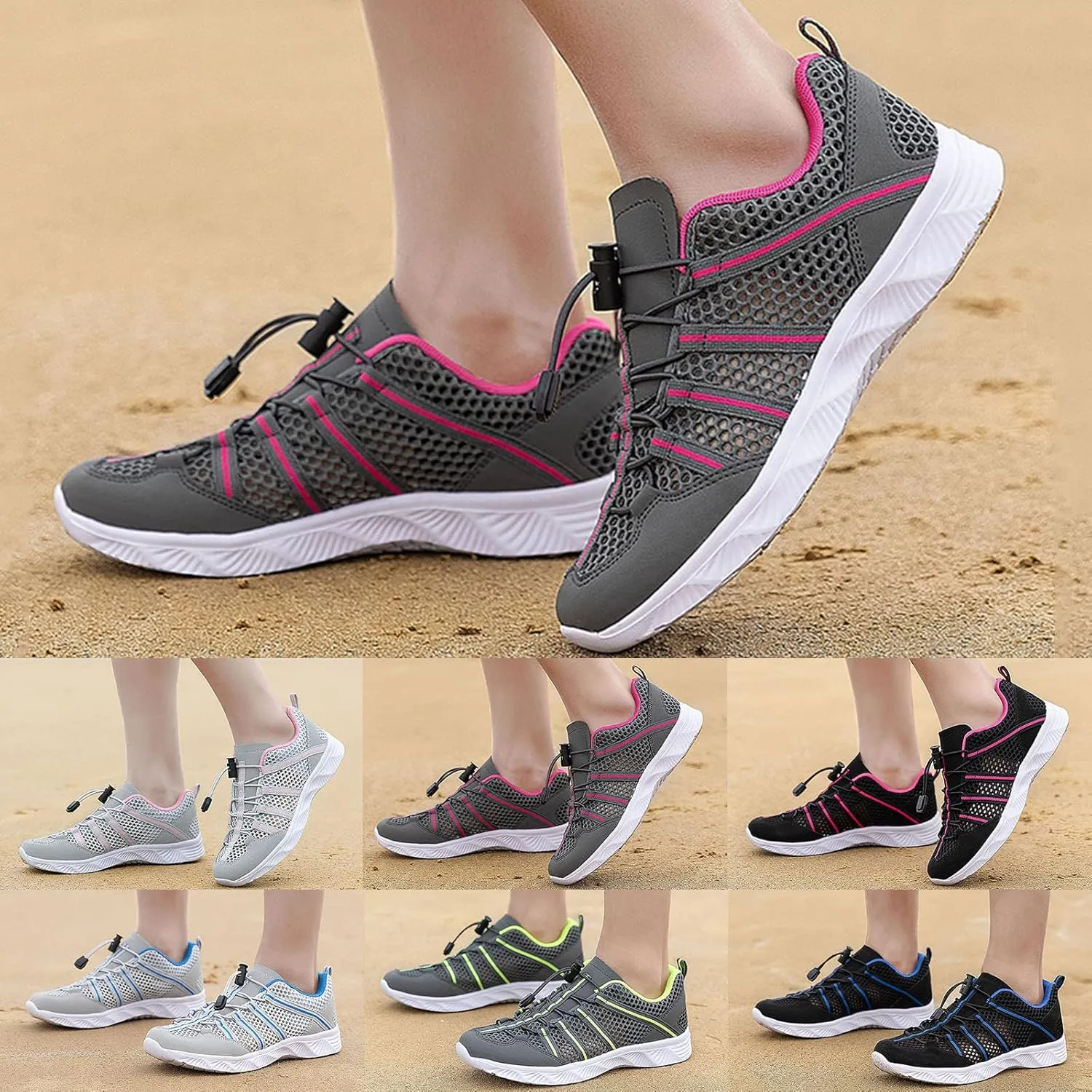 Women's Walking Shoes Casual Non Slip Women's Athletic Shoes Outdoor Comfortable Running Tennis Workout Sneakers