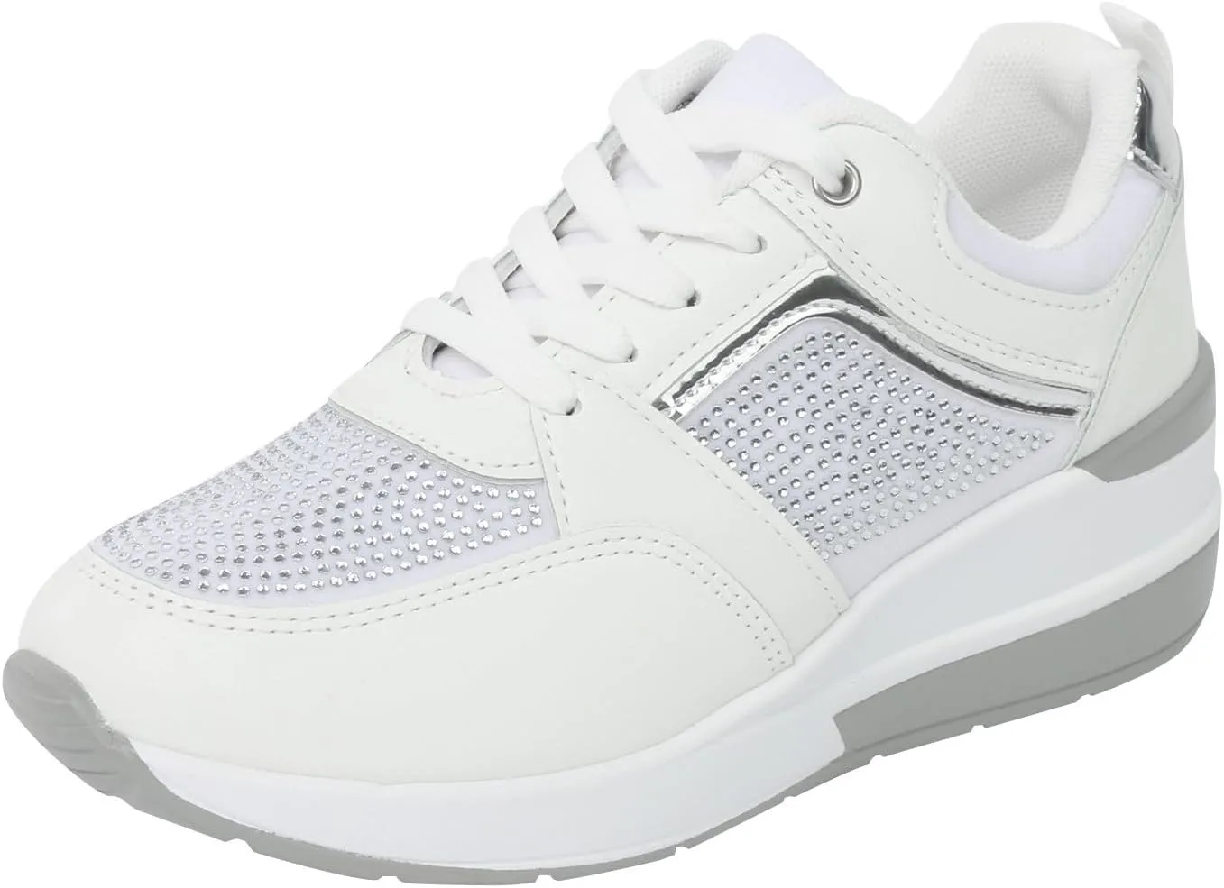 Women's Walking Shoes Cushion Running Tennis Shoes Non Slip Comfortable Breathable Workout Gym Sports Athletic Fashion Sneakers