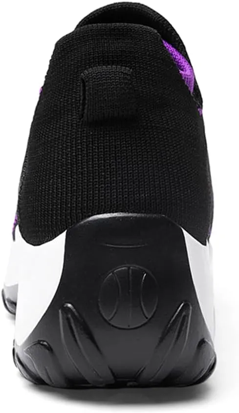 Women's Walking Shoes Sock Sneakers Casual Fashion Mesh Slip On Lady Girls Modern Jazz Dance Easy Shoes Platform Loafers